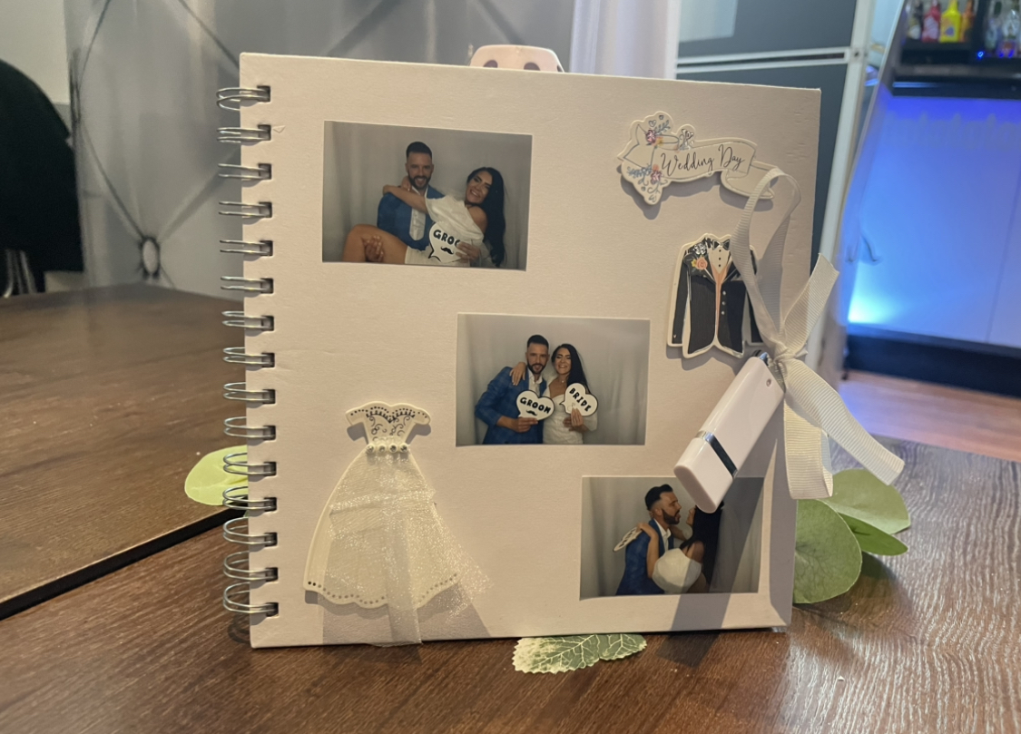 guest book for photo booth bristol